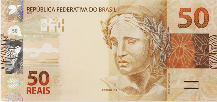 Anverso R$ 50,00 (2011-atual Reais, 2ª. família)