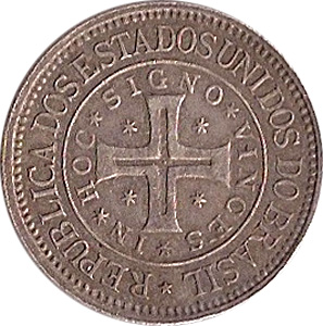 Rs 0$400 - 4º. Centenário do Descobrimento do Brasil - Cruz de Cristo