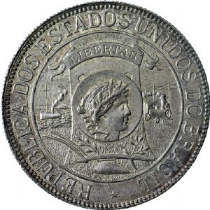 Rs 1$000 - 4º. Centenário do Descobrimento do Brasil - Cabeça