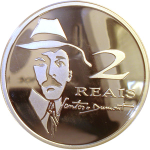 R$ 2,00 - Comemorativa do centenário do vôo do 14 BIS