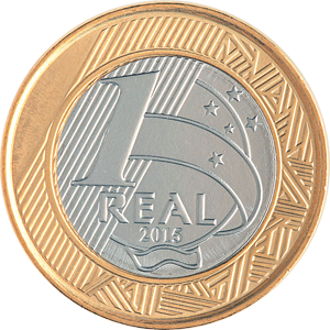 R$ 1,00 - Comemorativa dos 50 anos do Banco Central do Brasil